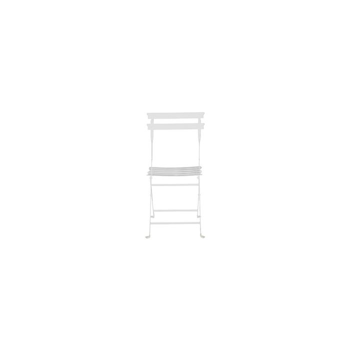 PAPERFLOW Chaise pliante d'extérieur EDEN, set de 2, blanc