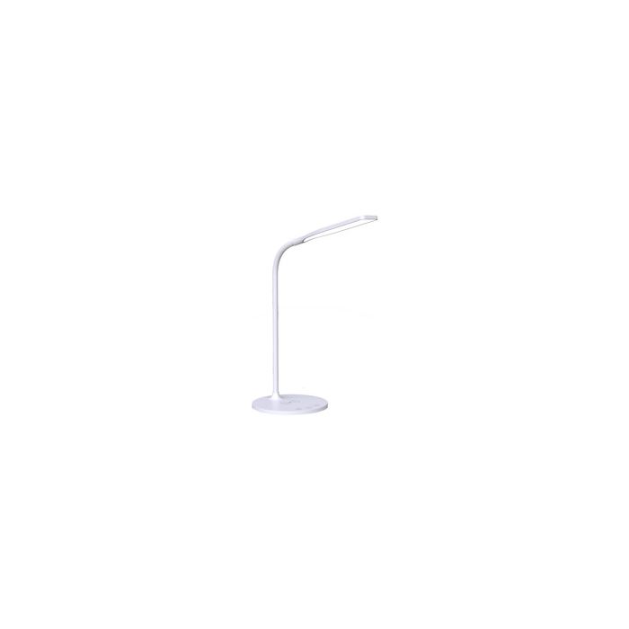 PAPERFLOW Lampe de table à LED IRENE, socle, blanc