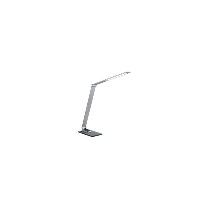 PAPERFLOW Lampe de table à LED OLGA, socle, gris