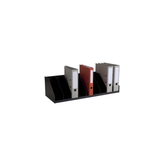 PAPERFLOW Trieur à cases fixes, 9 cases, noir
