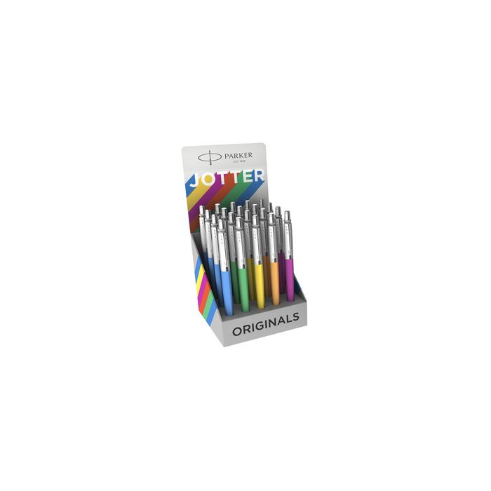 PARKER Stylo à bille JOTTER ORIGINALS, présentoir de 20
