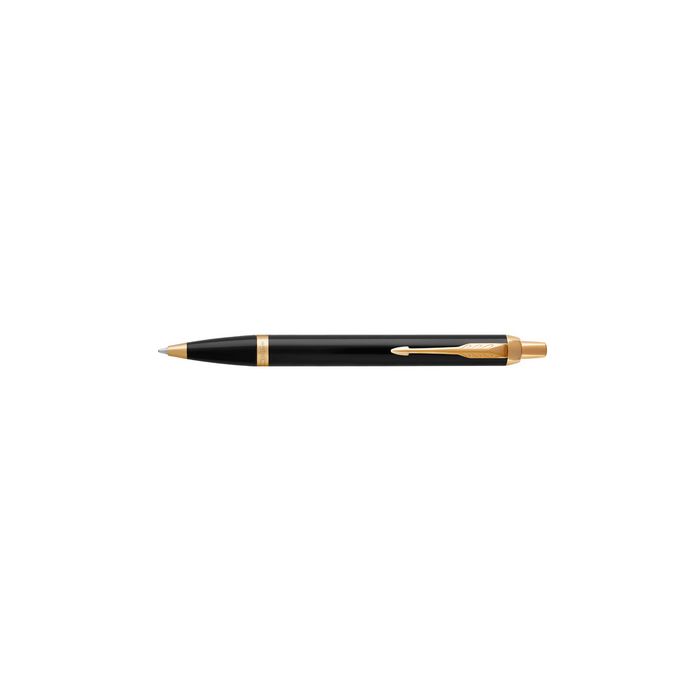 PARKER Stylo à bille rétractable IM Laque Noire G.T.