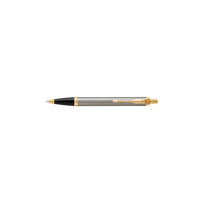 PARKER Stylo à bille rétractable IM Métal Brossé G.T.