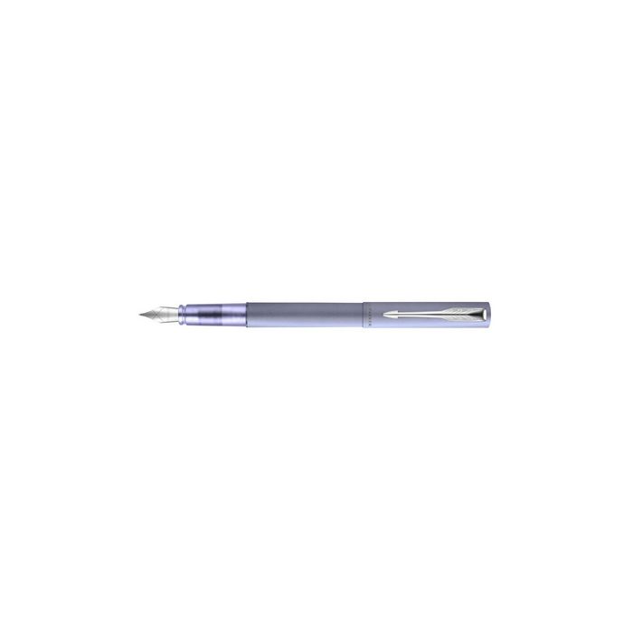 PARKER Stylo plume VECTOR XL, bleu argent mat métallisé C.T.