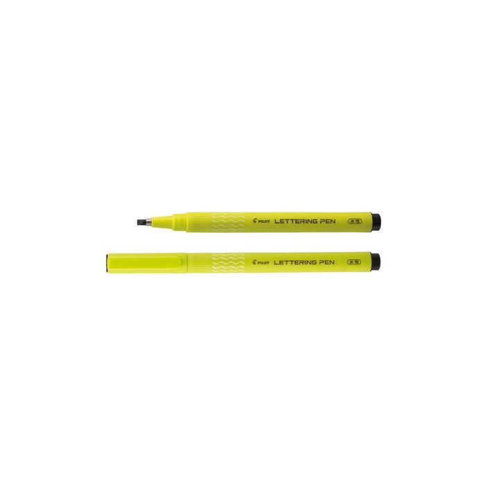 PILOT Feutre de calligraphie LETTERING PEN 10, noir