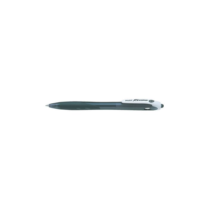 PILOT Stylo à bille REXGRIP Begreen, rétractable, F, noir