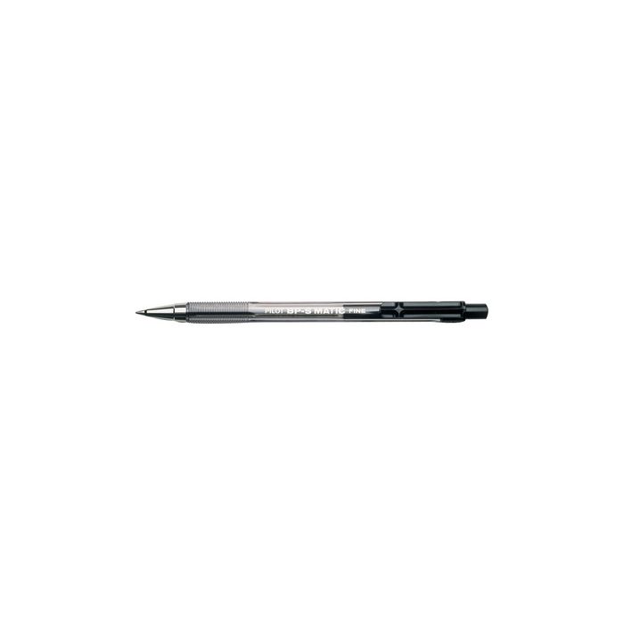 PILOT Stylo à bille rétractable BPS-Matic Fine, noir