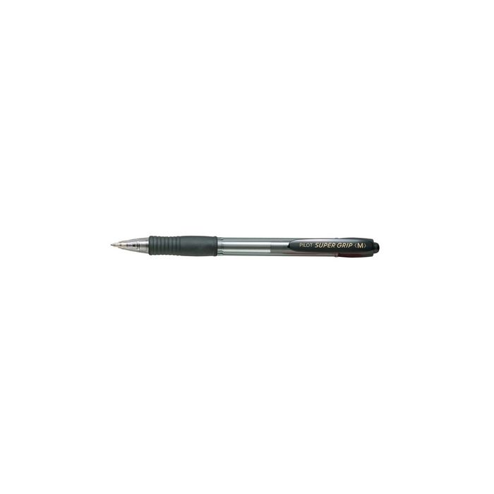 PILOT Stylo à bille rétractable SUPER GRIP F, noir