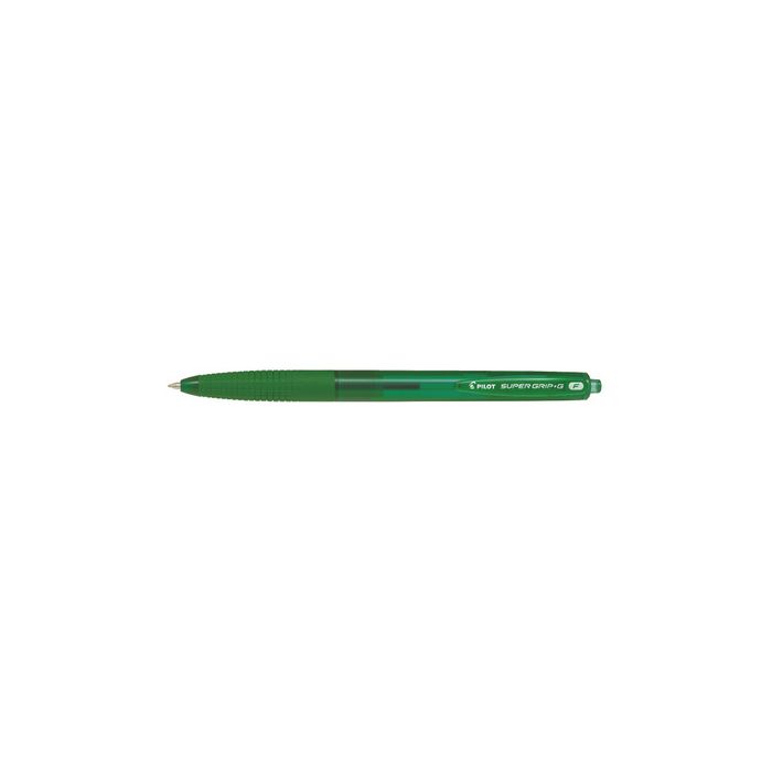 PILOT Stylo à bille rétractable SUPER GRIP G, vert