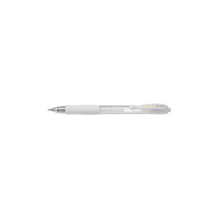 PILOT Stylo à encre gel G2 07 Pastel, blanc pastel