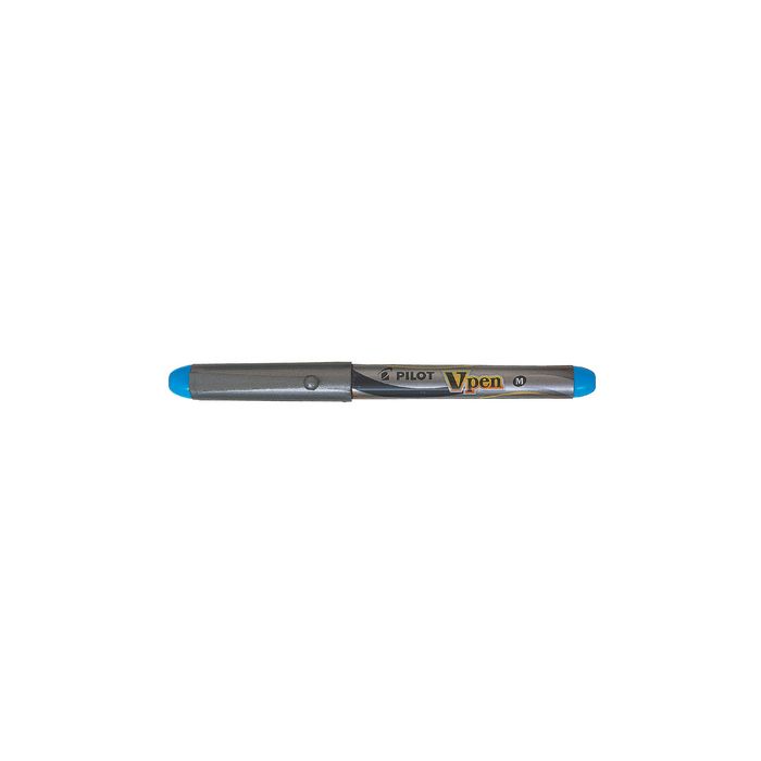 PILOT Stylo plume V-Pen Silver, turquoise