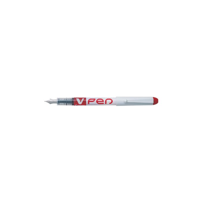 PILOT Stylo plume V-Pen effaçable, rouge
