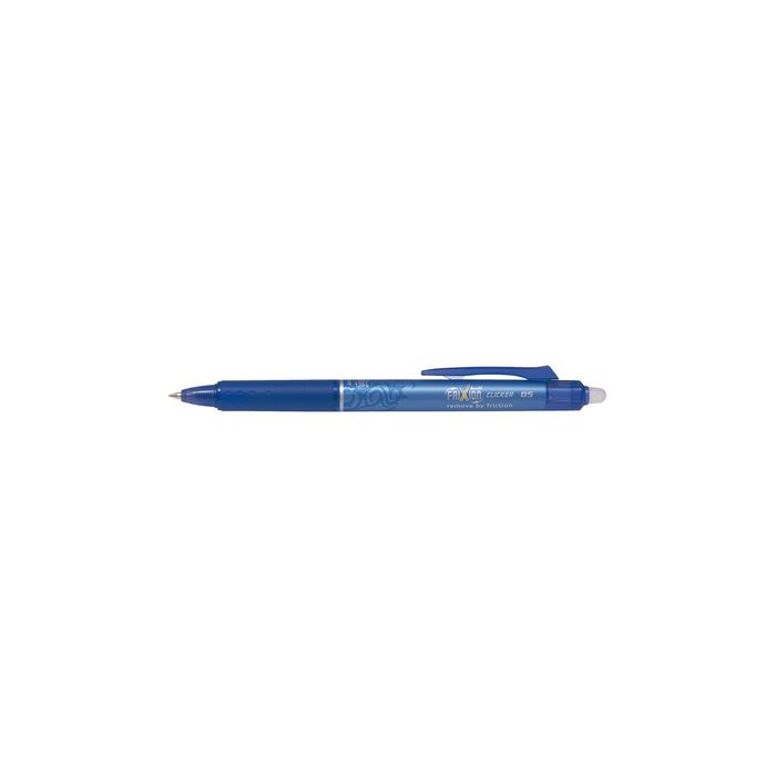 PILOT Stylo roller FRIXION BALL CLICKER 05, bleu