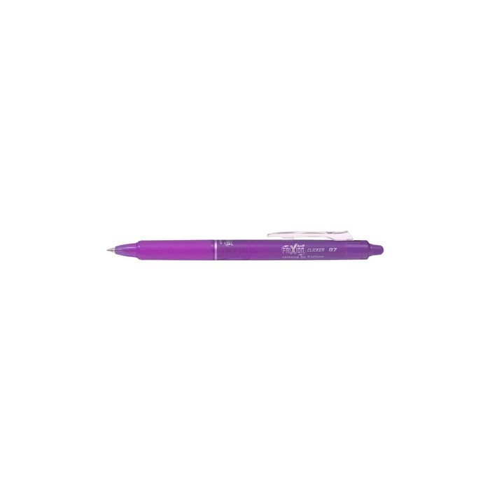 PILOT Stylo roller FRIXION BALL CLICKER 07, mauve