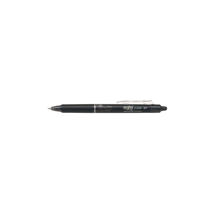 PILOT Stylo roller FRIXION BALL CLICKER 07, noir