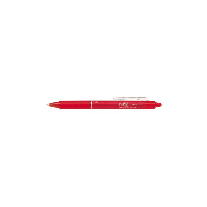 PILOT Stylo roller FRIXION BALL CLICKER 07, rouge