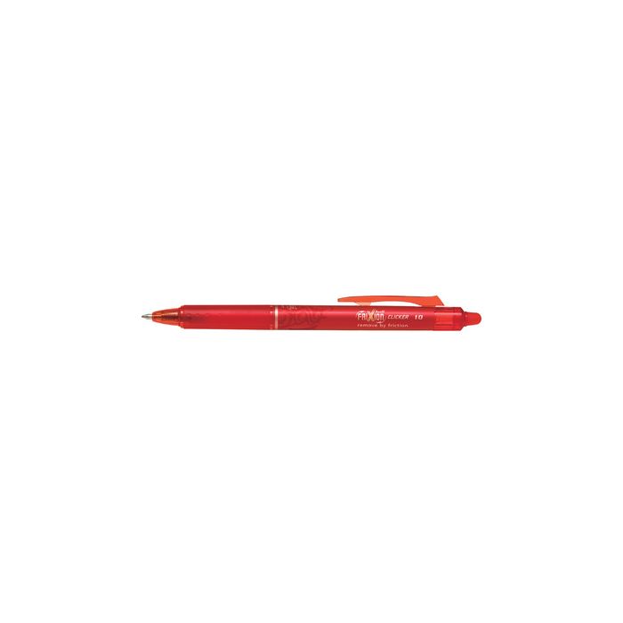 PILOT Stylo roller FRIXION BALL CLICKER 10, rouge