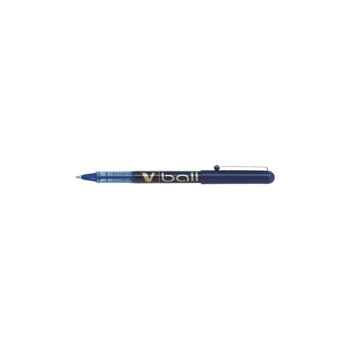 PILOT Stylo roller V Ball 1.0, pointe métal, bleu