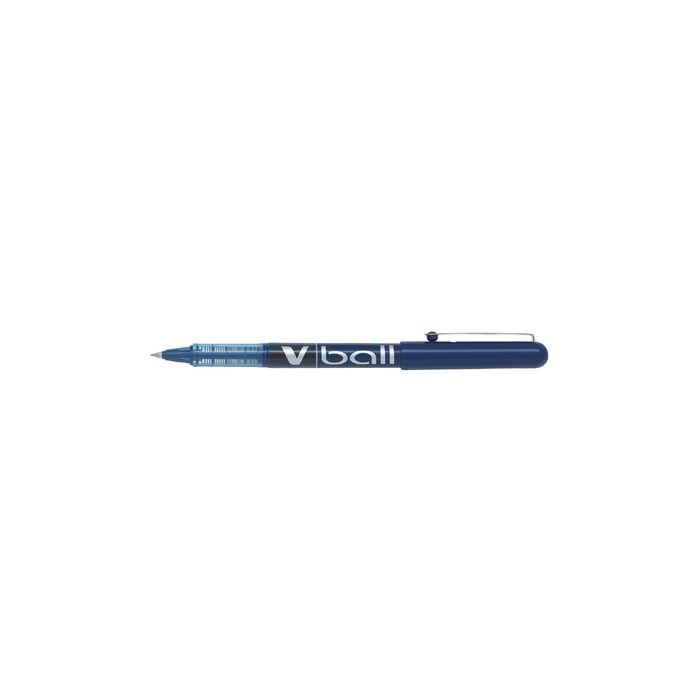PILOT Stylo roller V Ball VB 5, pointe métal, bleu