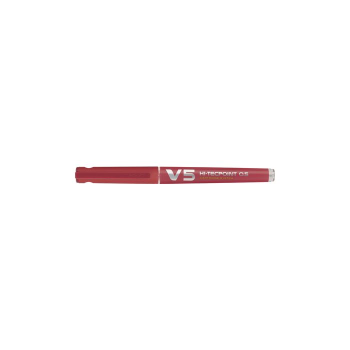 PILOT Stylo roller V5 Hi-Tecpoint, rechargeable, rouge