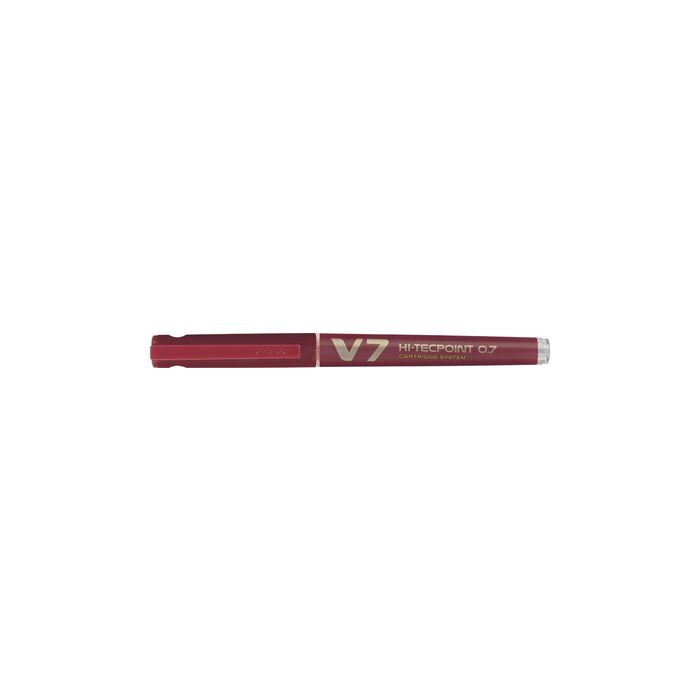 PILOT Stylo roller V7 Hi-Tecpoint, rechargeable, rouge