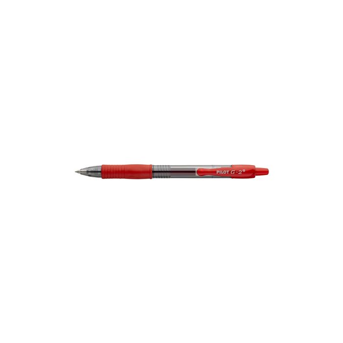 PILOT Stylo roller à encre gel G-2 PLUS fine, rouge