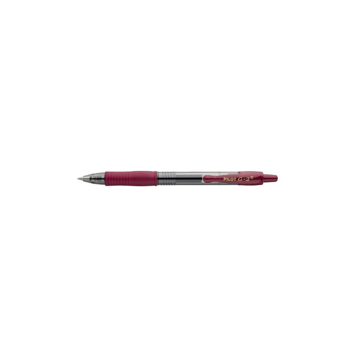 PILOT Stylo roller à encre gel G-2 PLUS medium, bordeaux