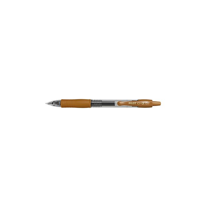 PILOT Stylo roller à encre gel G2 07, caramel