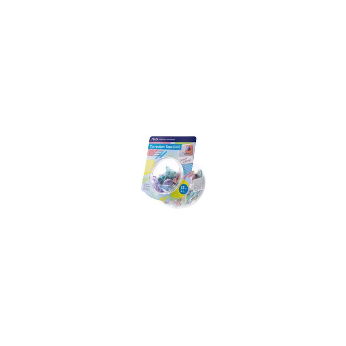 PLUS JAPAN Rouleau correcteur "CR", 4,2mm x 12m, dans bocal