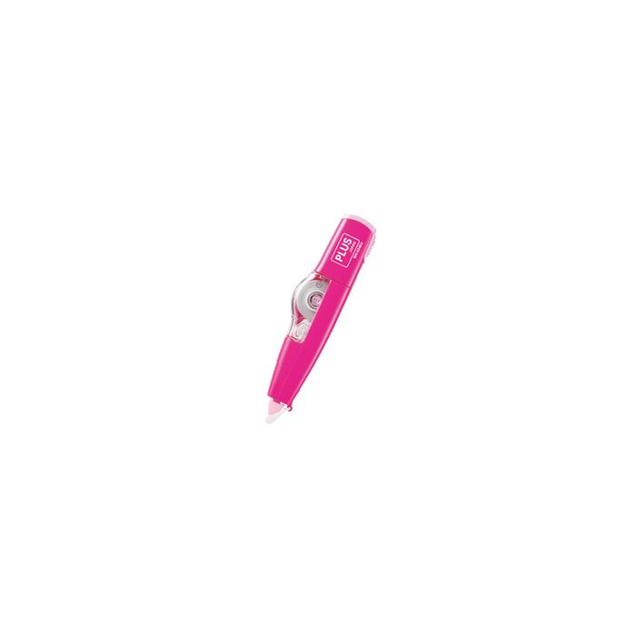 PLUS JAPAN Rouleau correcteur rechargeable "MR", rose