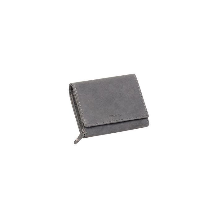 PRIDE&SOUL Portefeuille pour dames RFID, en cuir, gris
