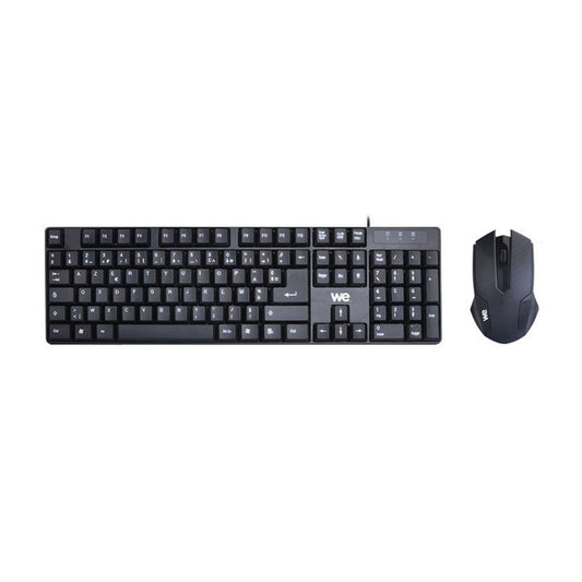 Pack 2en1 (Clavier/Souris) We (Noir)