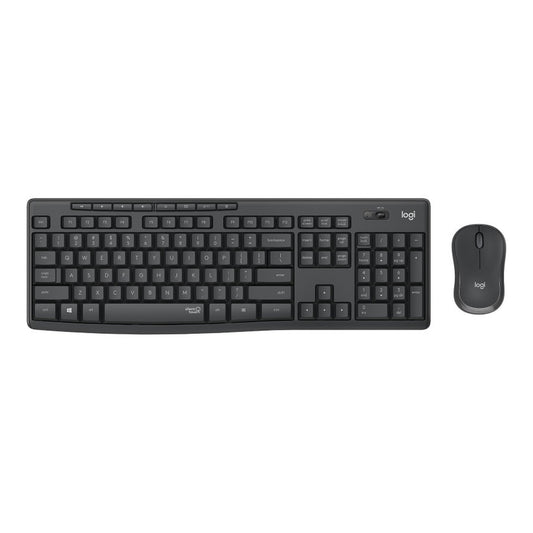 Pack 2en1 (Clavier/Souris) sans fil Logitech MK295 Slient (Noir)