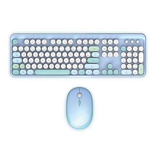 Pack 2en1 (Clavier/Souris) sans fil Mobility Lab Pure Color (Bleu)