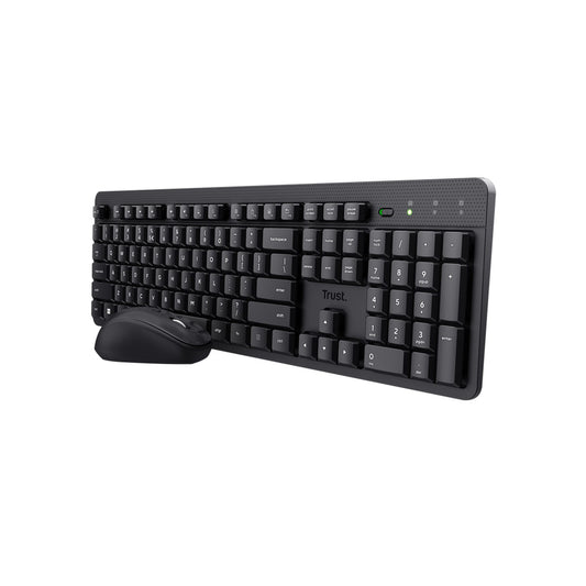 Pack 2en1 (Clavier/Souris) sans fil Trust Ody II (Noir)