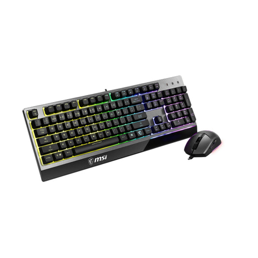 Pack Gamer 2en1 (Clavier/Souris) MSI Vigor GK30 Combo RGB (Noir)