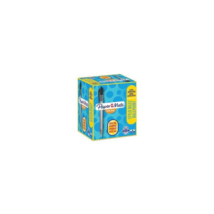 Paper:Mate Stylo à bille InkJoy 100 RT, Value pack, noir