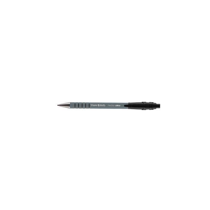Paper:Mate Stylo à bille rétractable FlexGrip Ultra, noir