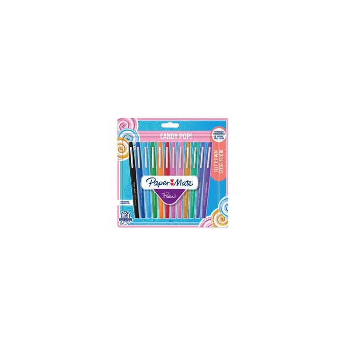 Paper:Mate Stylo feutre Flair "Candy Pop", étui de 12