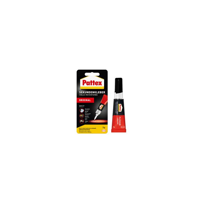 Pattex Colle liquide instantanée ORIGINAL, tube de 3 g
