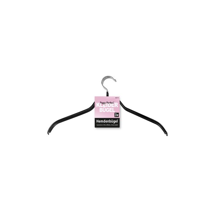 Peggy Perfect Cintre en métal sans barre, pack de 3