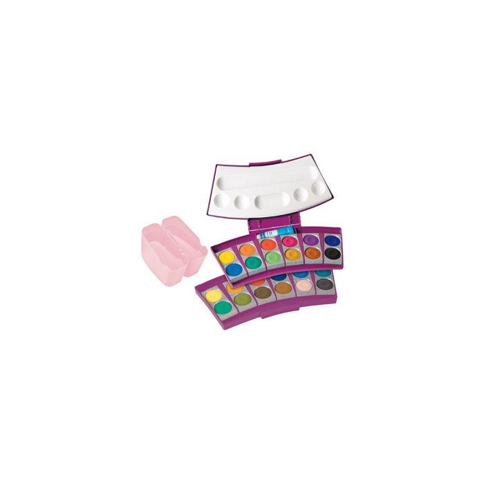 Pelikan Boîte de peinture ProColor 735, 24 couleurs