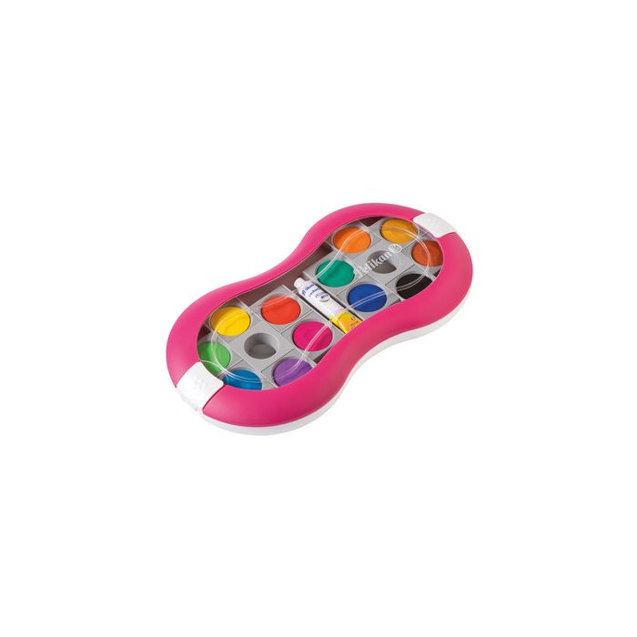 Pelikan Boîte de peinture Space+, 12 couleurs, rose