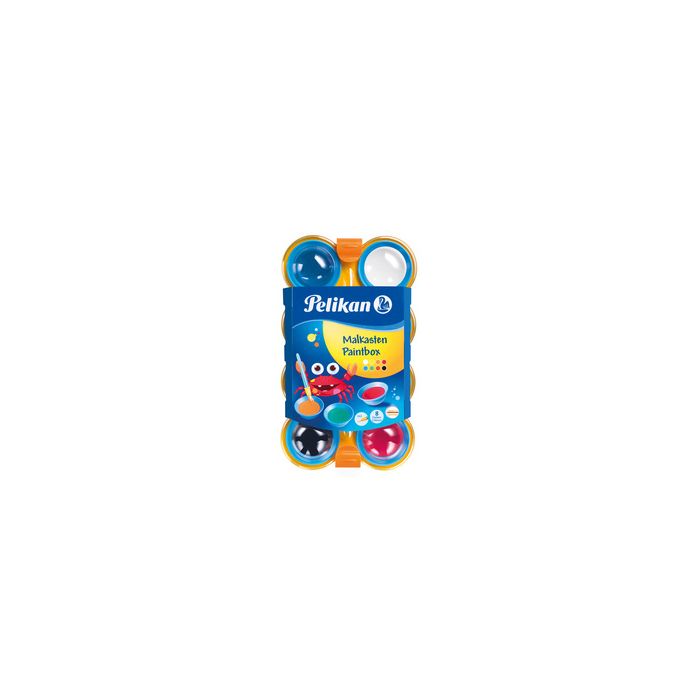 Pelikan Boîte de peinture pour enfants, 8 couleurs