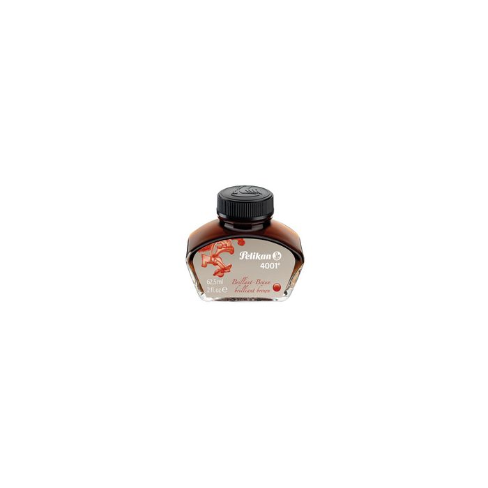Pelikan Encre 4001 dans un flacon en verre, brun