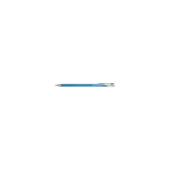 Pentel Hybrid Stylo roller "Dual Pen", gris bleuté/bleu