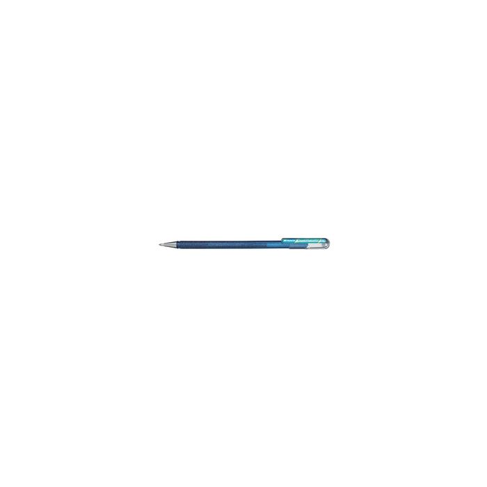 Pentel Hybrid Stylo roller "Dual Pen", vert clair/bleu