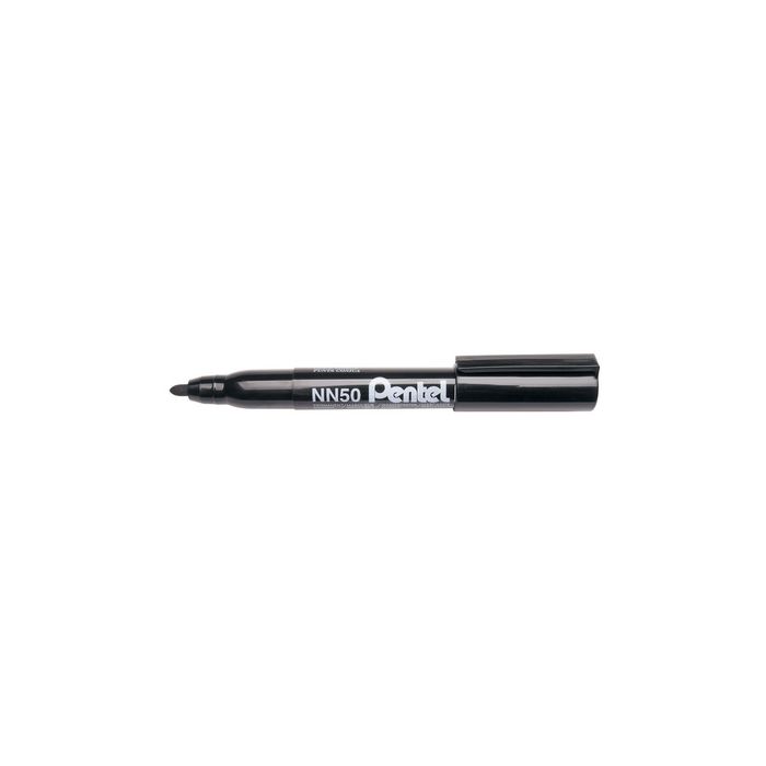 Pentel Marqueur permanent GREEN-LABEL NN50, noir