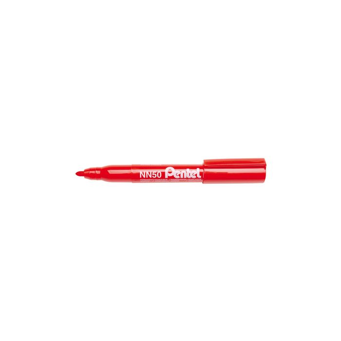 Pentel Marqueur permanent GREEN-LABEL NN50, rouge