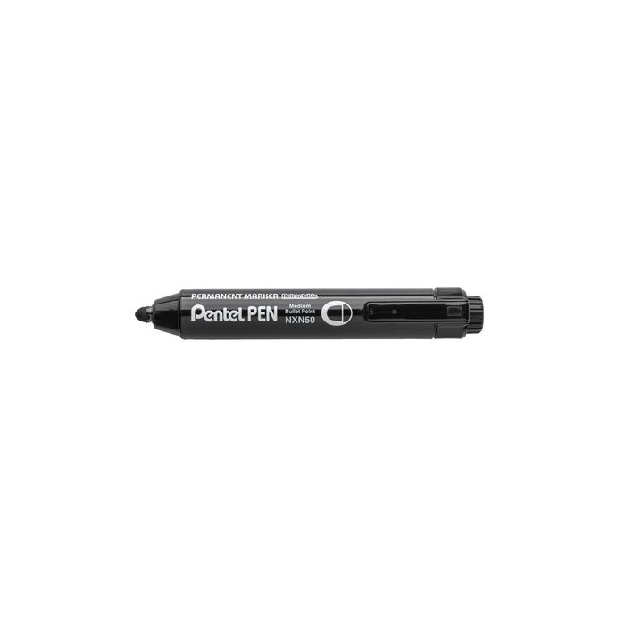 Pentel Marqueur permanent NXN50 rétractable, noir